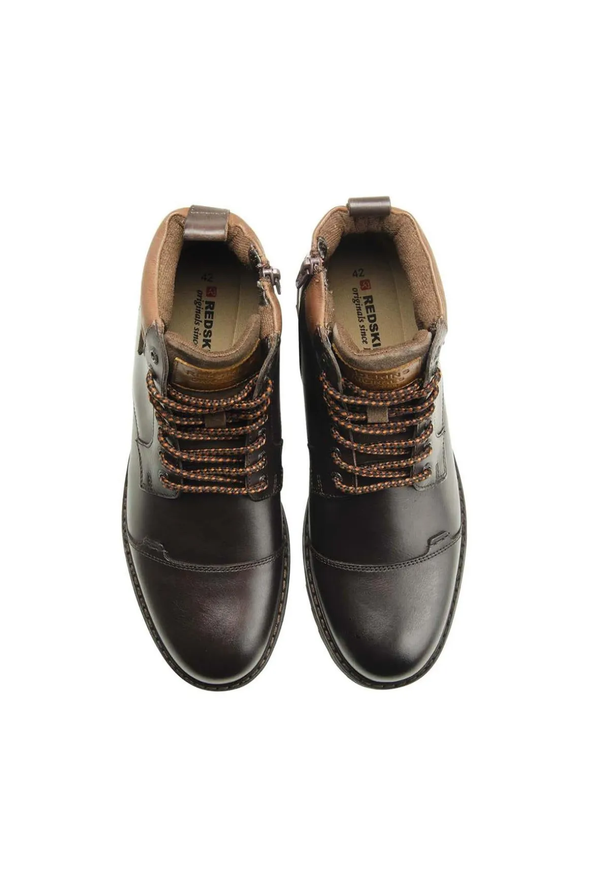 Boots / Bottes Homme Redskins Tuto Chataigne Cognac
