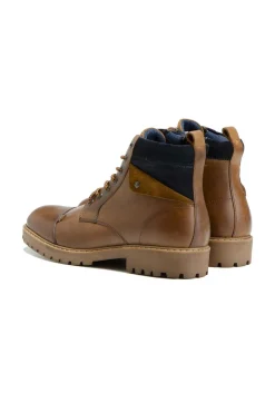 Boots / Bottes Homme Redskins Tuto Cognac Marine
