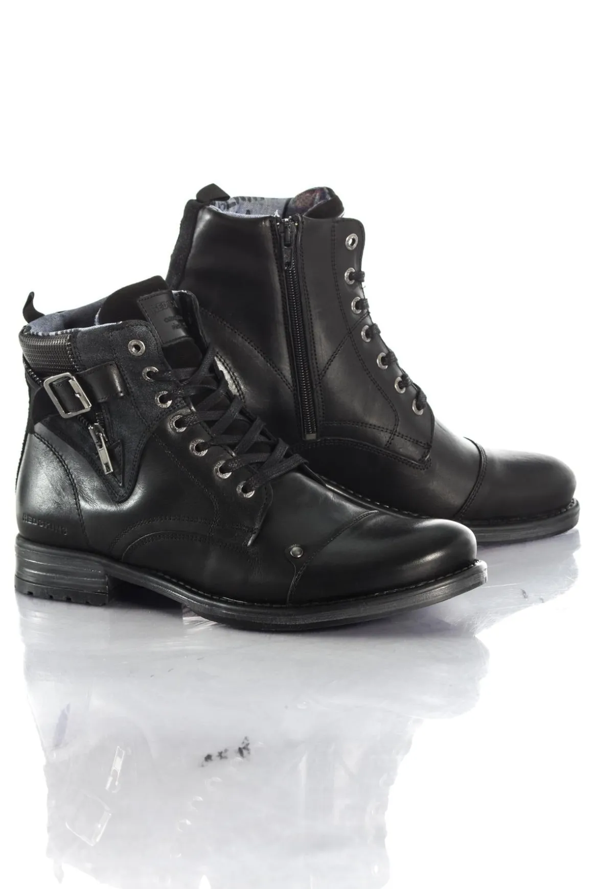 Boots / Bottes Homme Redskins Yero Noir Gris