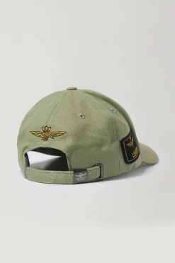 Casquette Homme Aeronautica Militare Ha1150Ct3043 07274 Olive Green