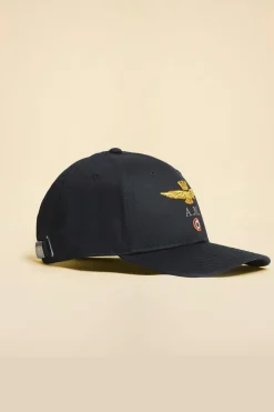Casquette Homme Aeronautica Militare Ha1100Uct02848 34300 Jet Black