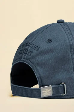 Casquette Homme Aeronautica Militare Ha1244Uct02476 08399 Ombrage Blue
