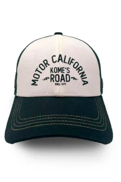 Casquette Homme Kome's Road California Kbs2502A Dark Green