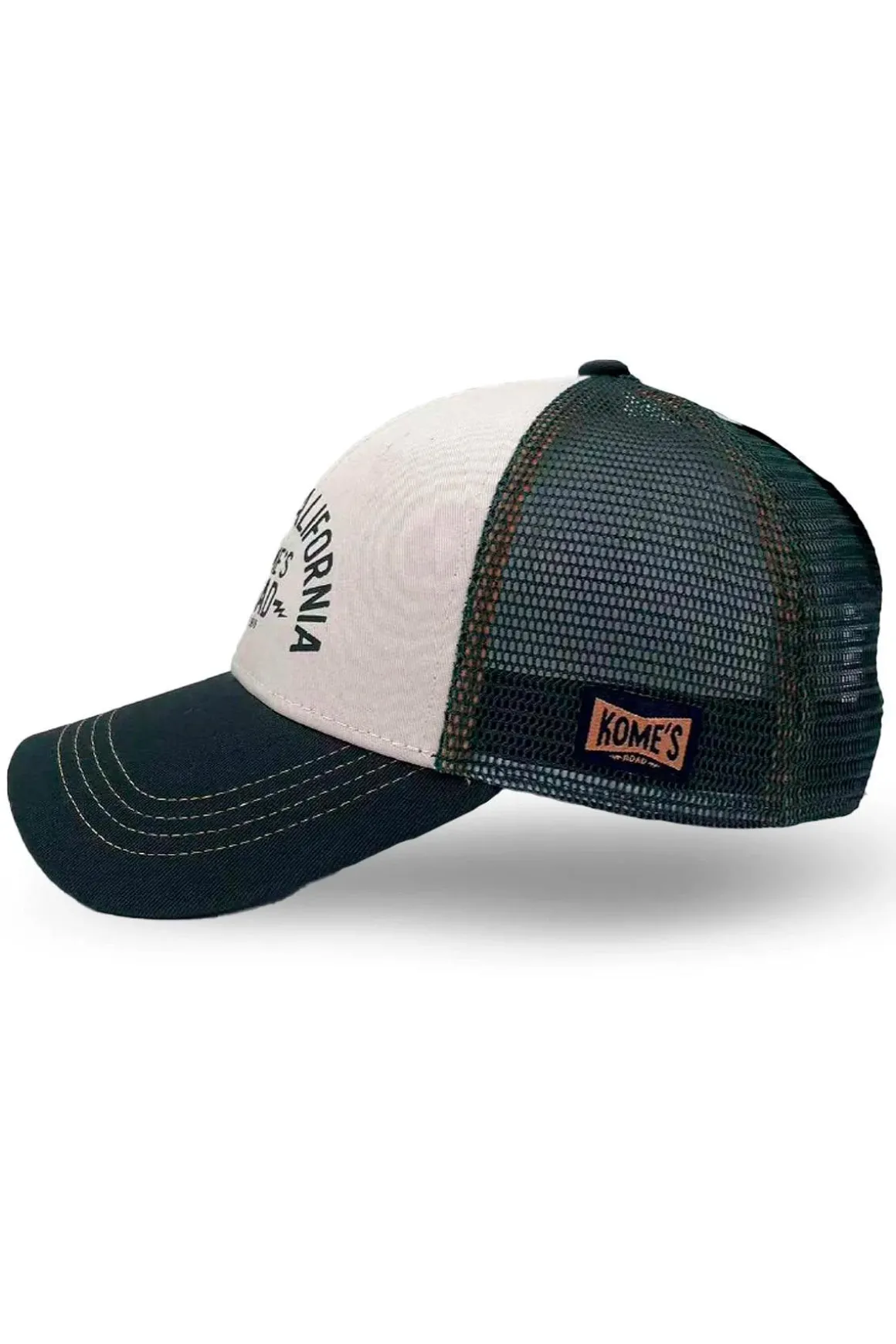 Casquette Homme Kome's Road California Kbs2502A Dark Green