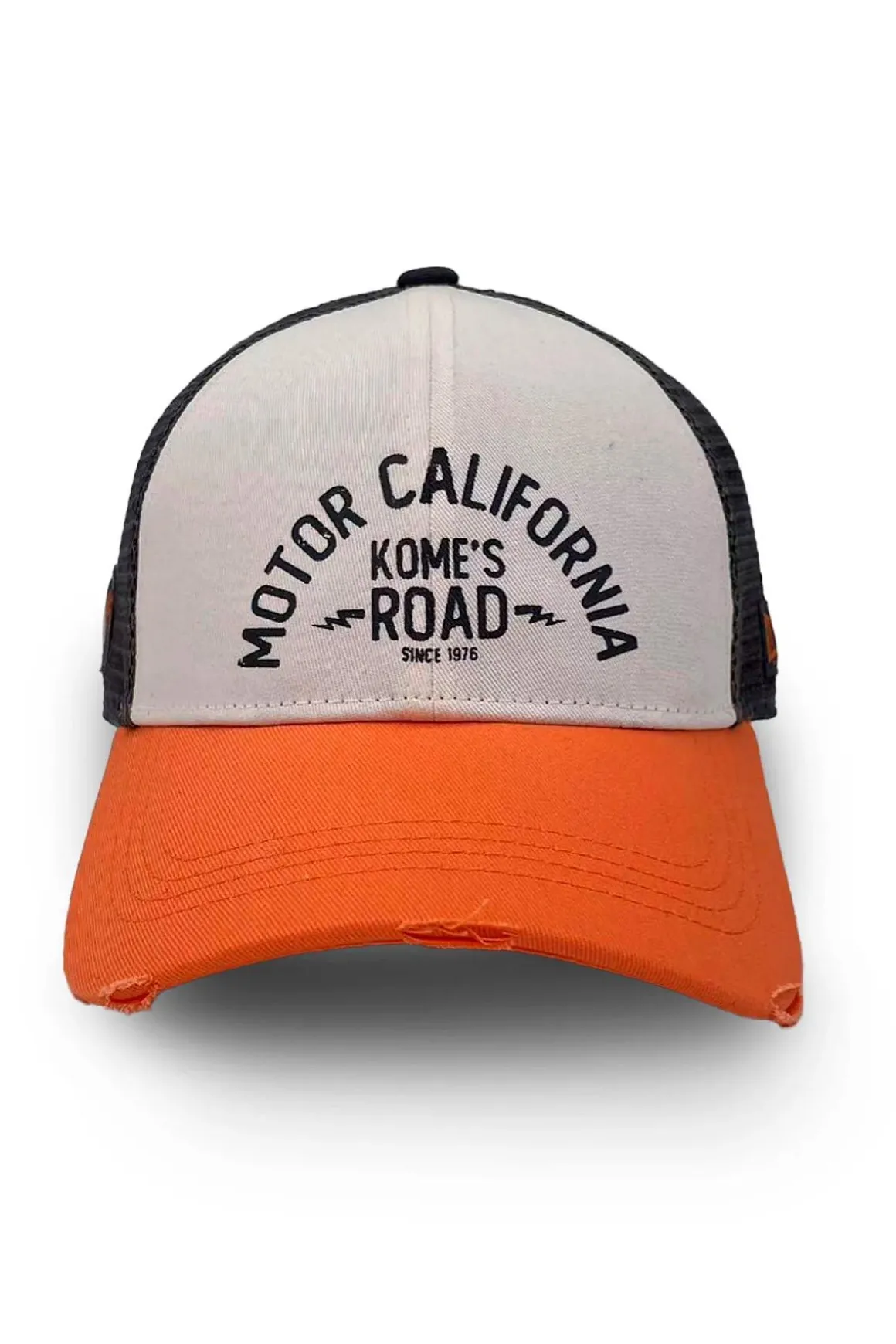Casquette Homme Kome's Road California Kbs2502B Orange