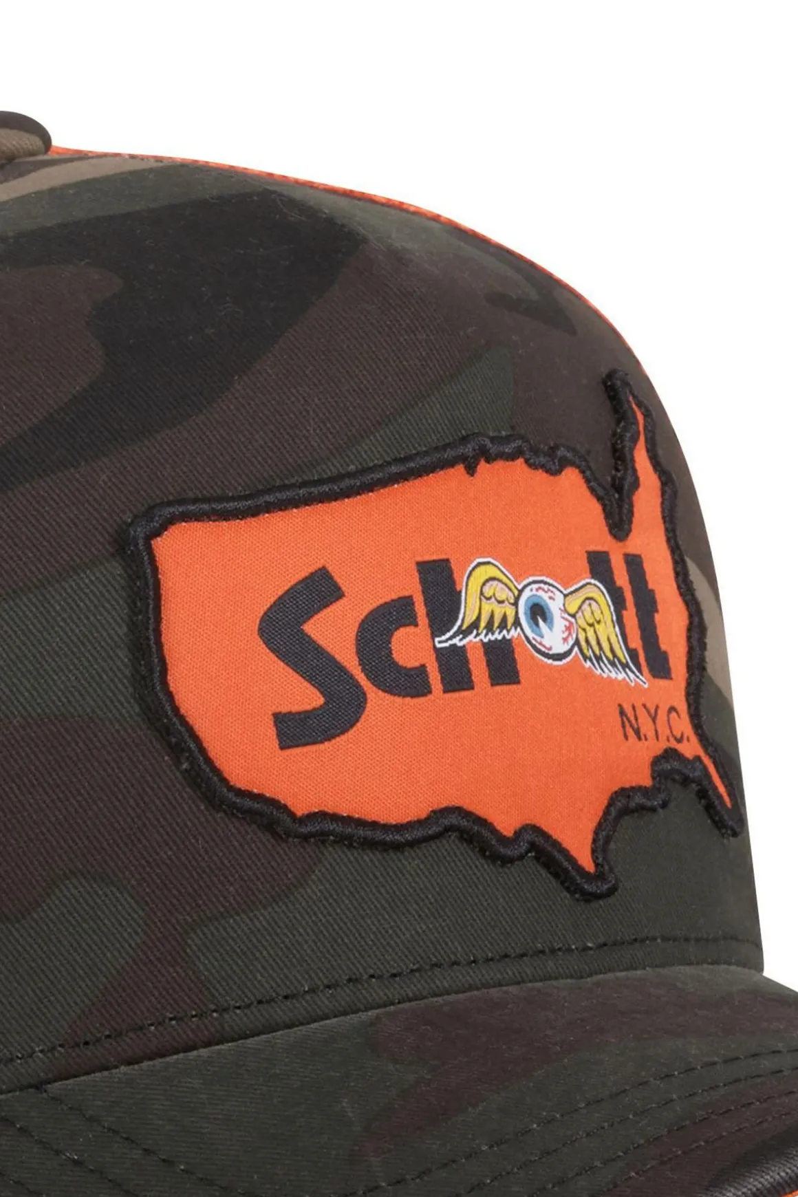 Casquette Homme Schott Casquette Ct Camo K