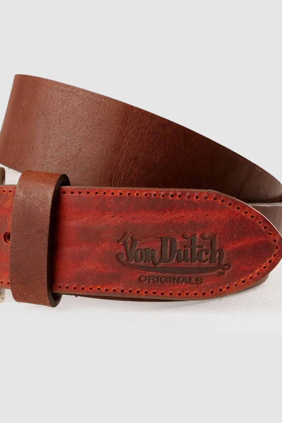 Ceinture Homme Von Dutch Ceinture Vd Orson Brown