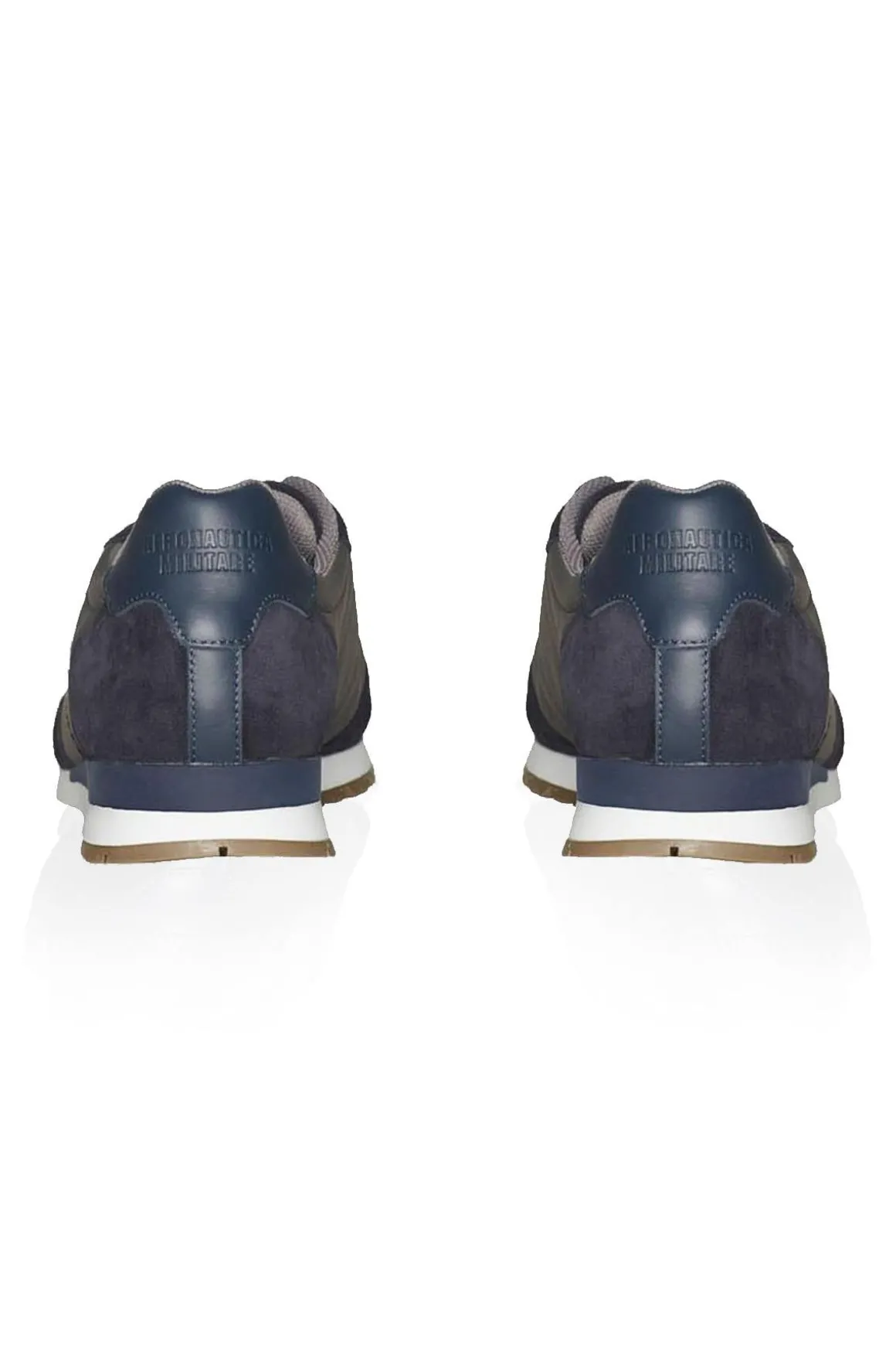 Chaussures Homme Aeronautica Militare Sc267Pl237 08347 Blu Navy