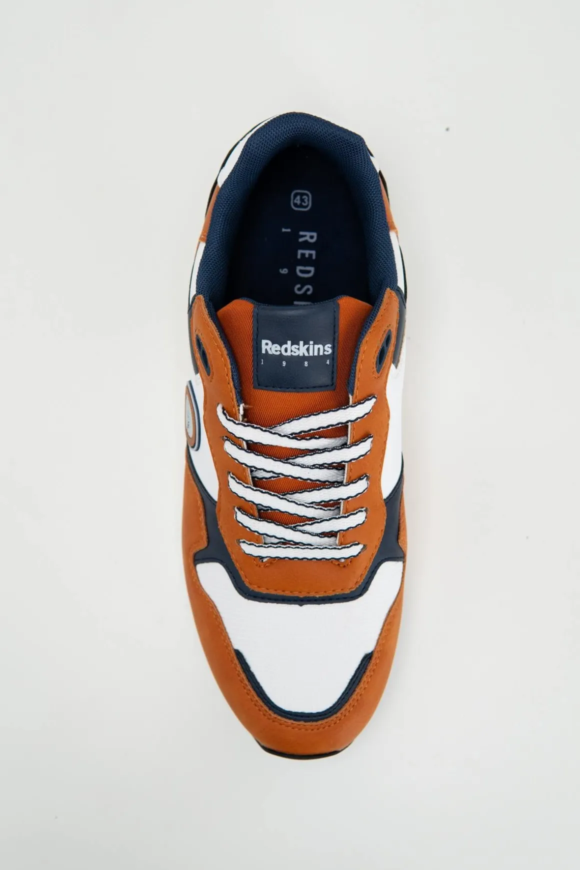 Chaussures Homme Redskins Oyat3 Orange Marine Blanc