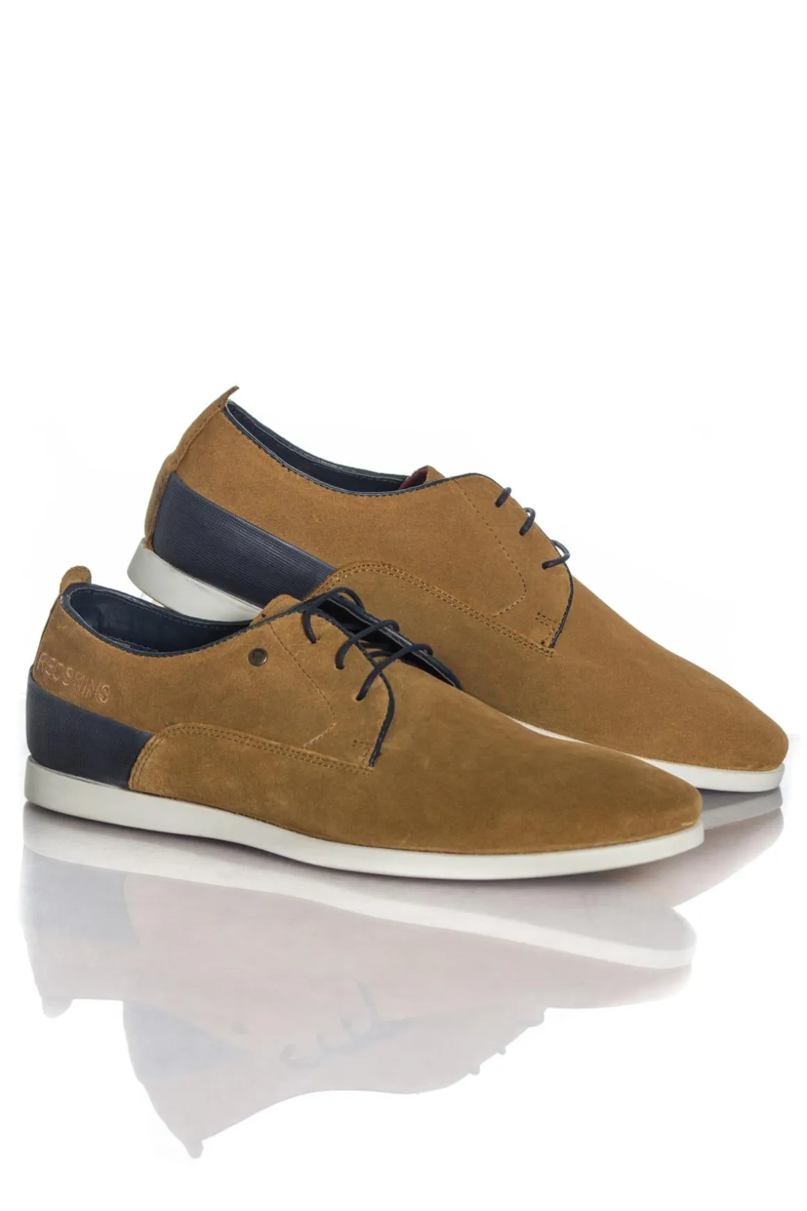 Chaussures À Lacets Homme Redskins Mistral Cognac Marine