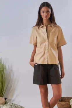 Chemise Femme Oakwood Taylor Beige 514
