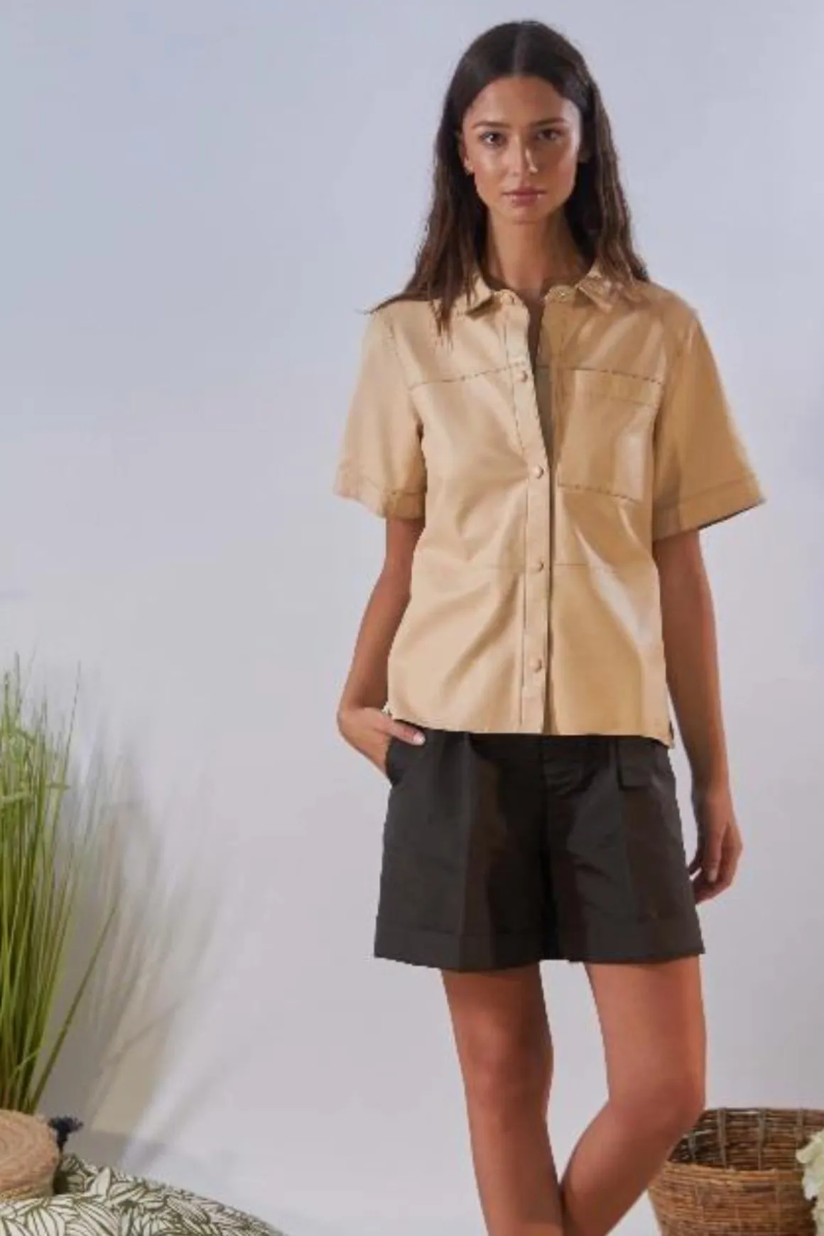 Chemise Femme Oakwood Taylor Beige 514