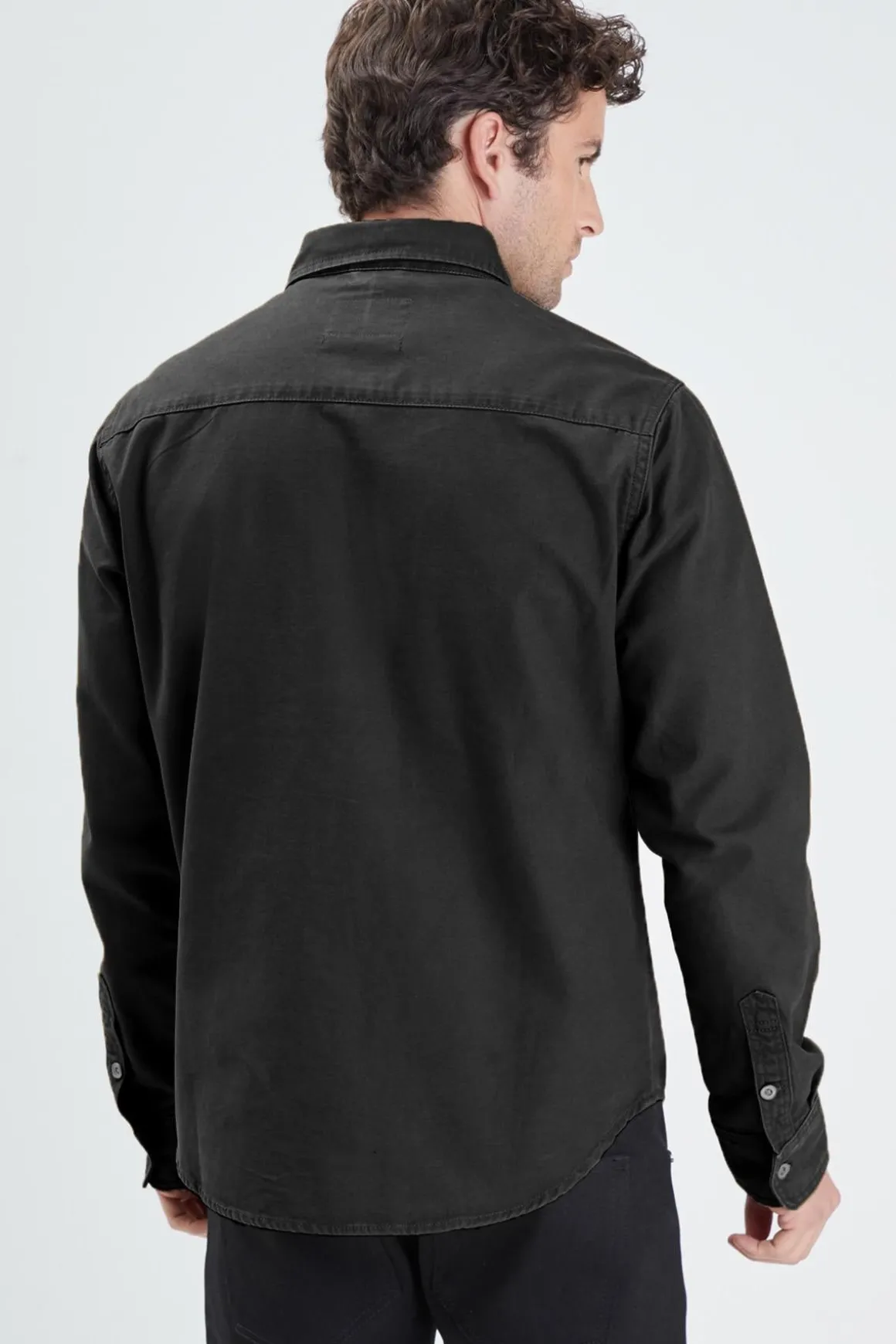 Chemise Homme Daytona Firestone Canvas-Cotton Black