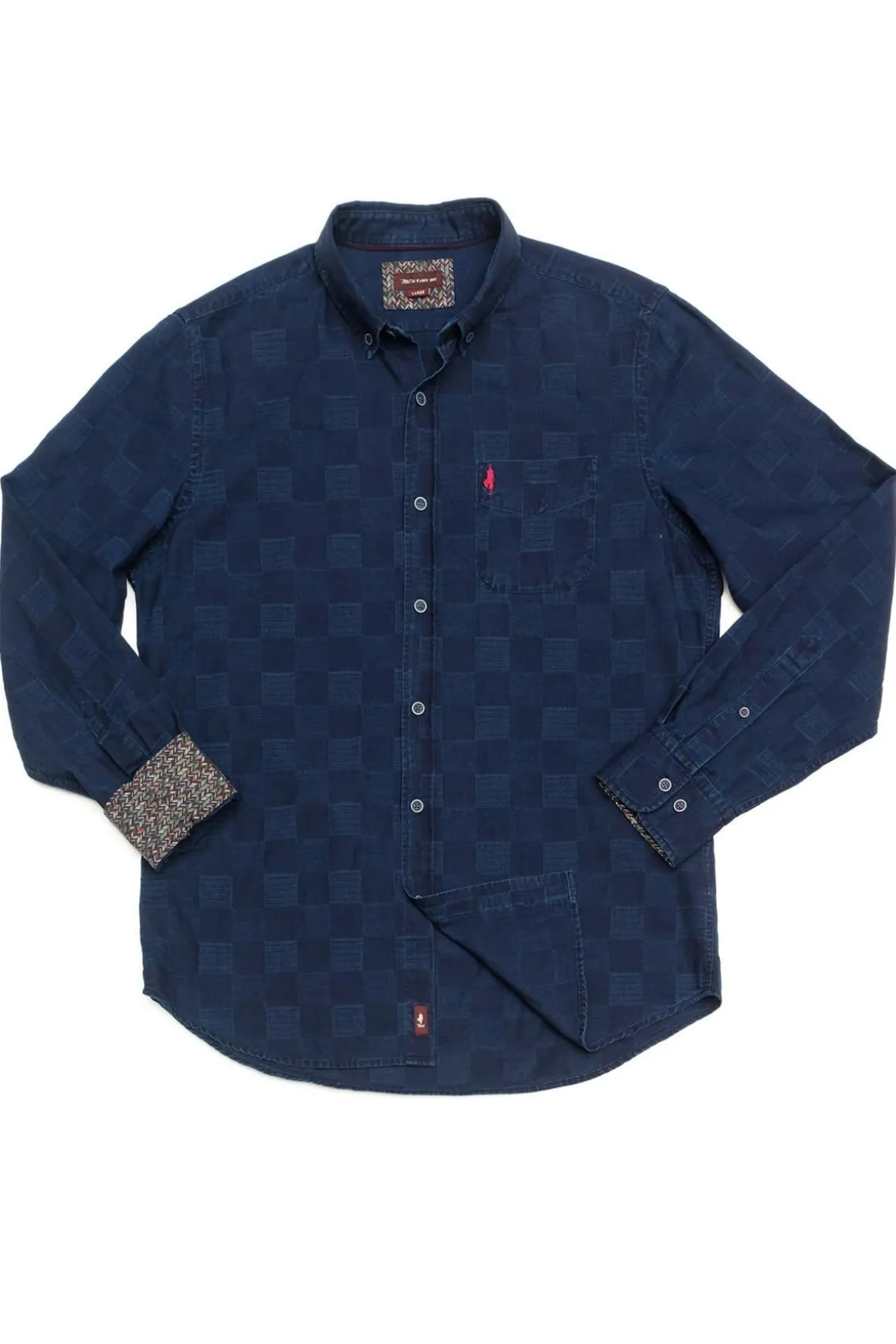 Chemise Homme Mcs Chemise Dmm8101000-C0165-754 Indigo