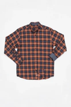 Chemise Homme Mcs Chemise Mfchml-C012-301 Orange