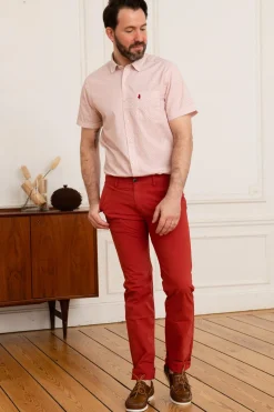 Chemise Homme Mcs Imchmc_C002 400 Rouge