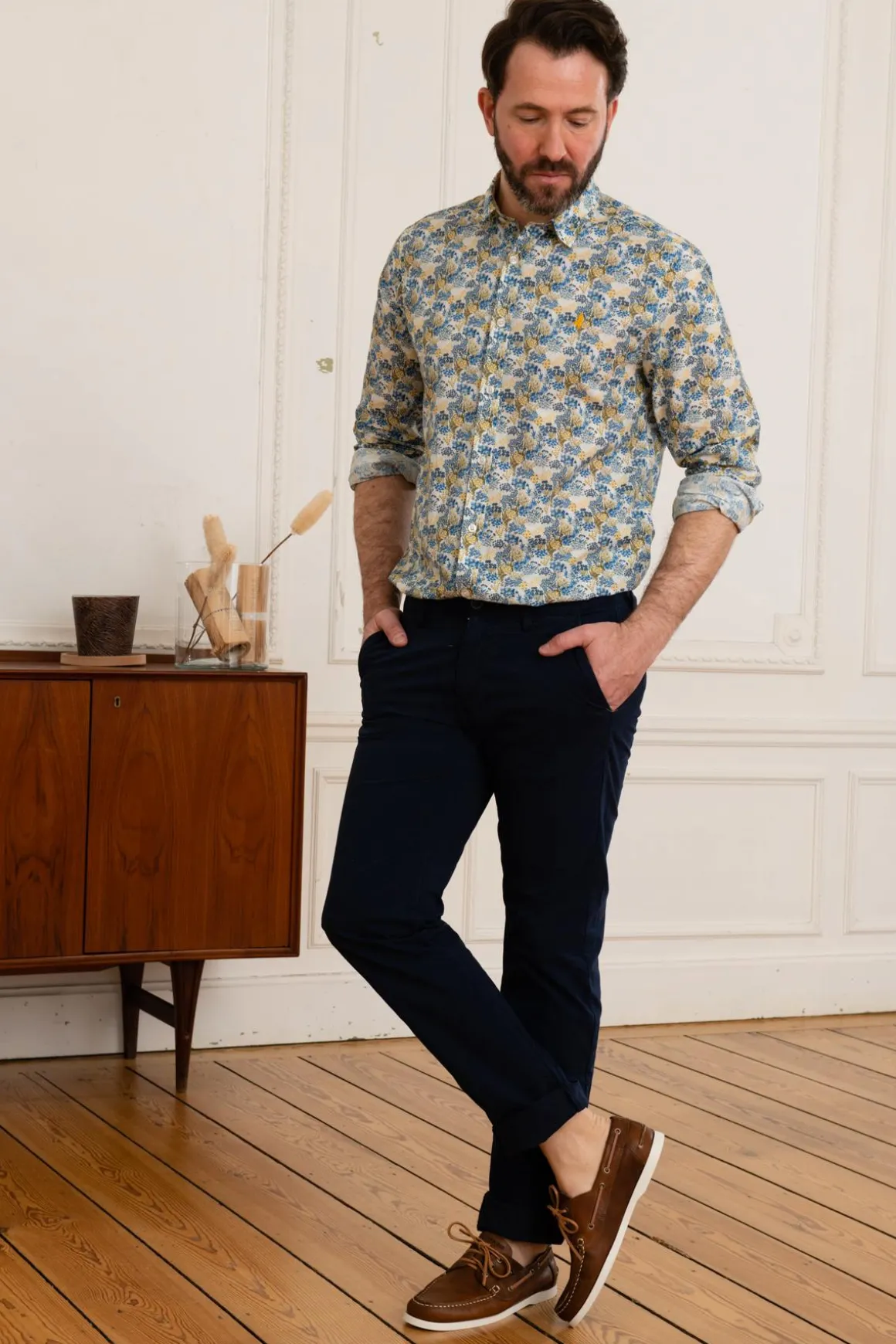 Chemise Homme Mcs Imchml_C002 304 Jaune