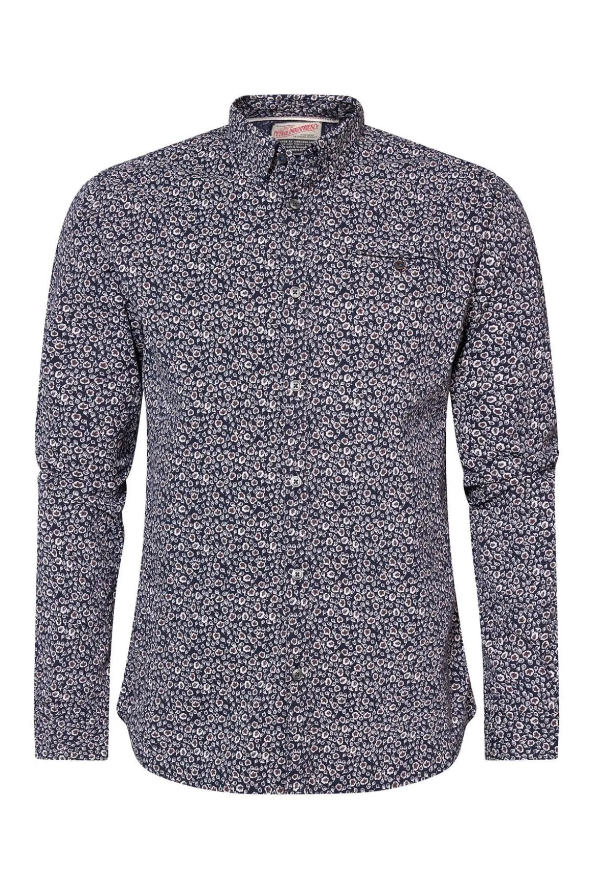 Chemise Homme Petrol Industries Sil412 5147 Dark Petrol