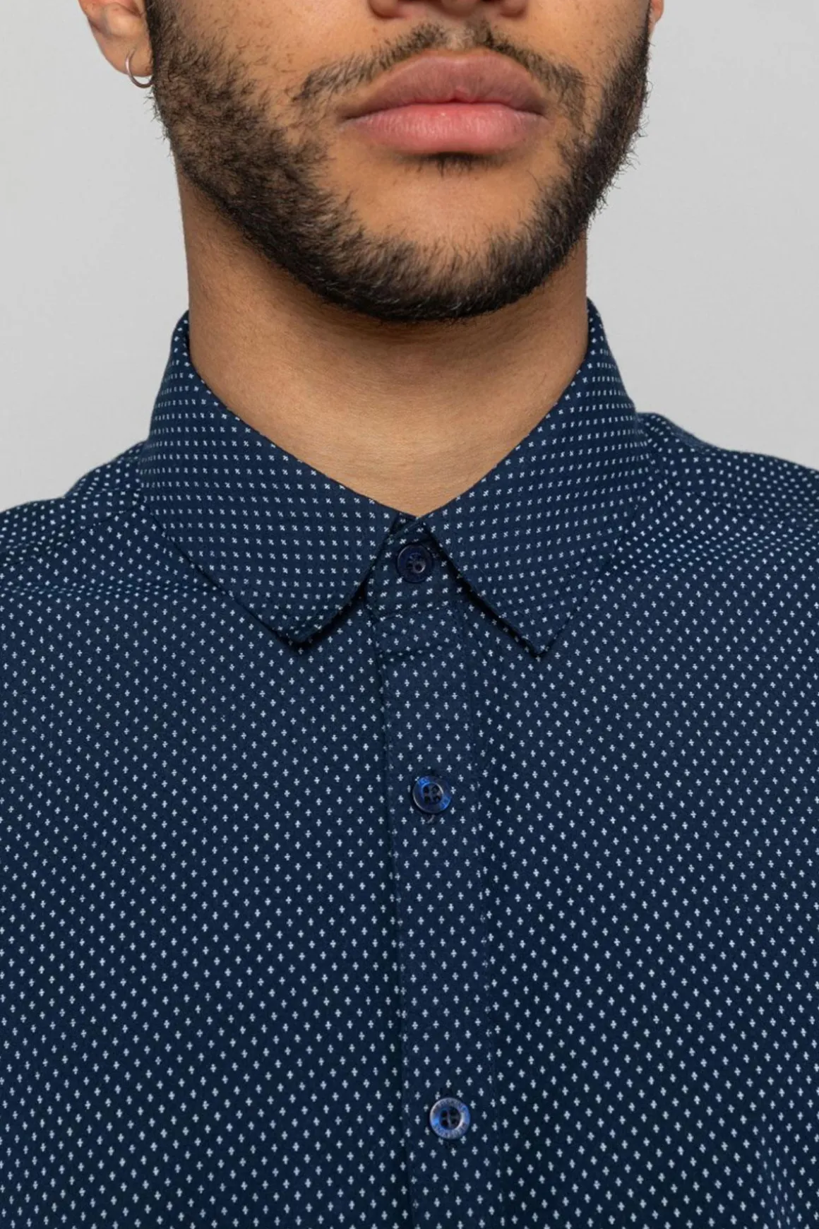 Chemise Homme Redskins Kiks Via Dark Navy