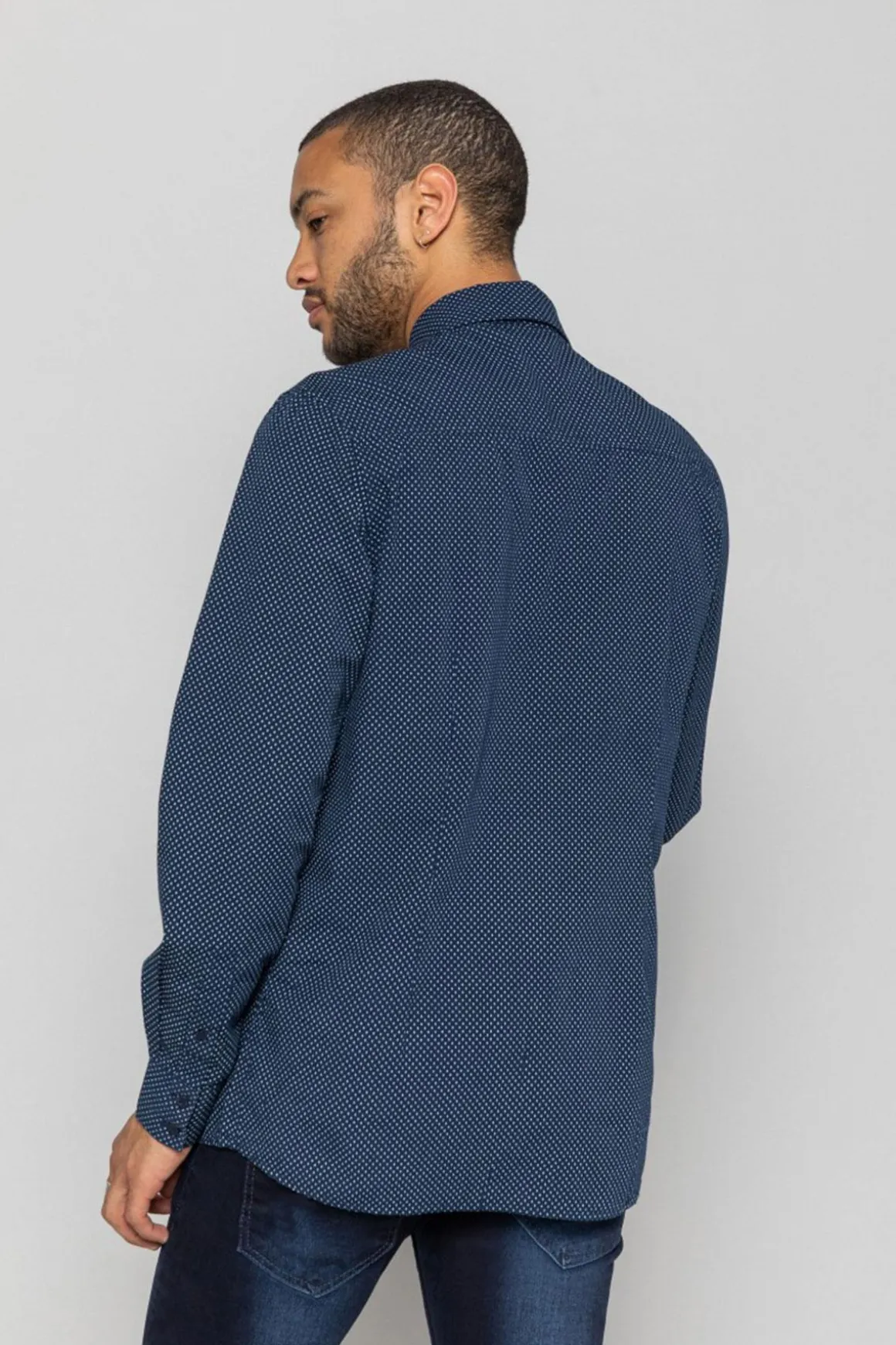 Chemise Homme Redskins Kiks Via Dark Navy