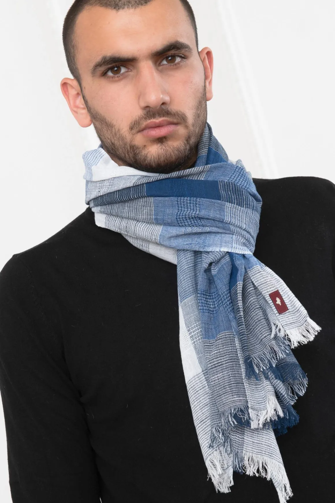 Echarpe Homme Mcs Eecha_C011 752 Marine