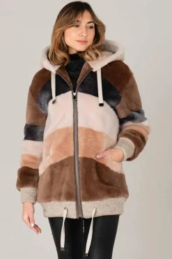Fourrure Femme Cityzen Merveille Merinos Multicolor