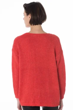 Gilet Femme La Petite Étoile Suzie Rouge Vermillon