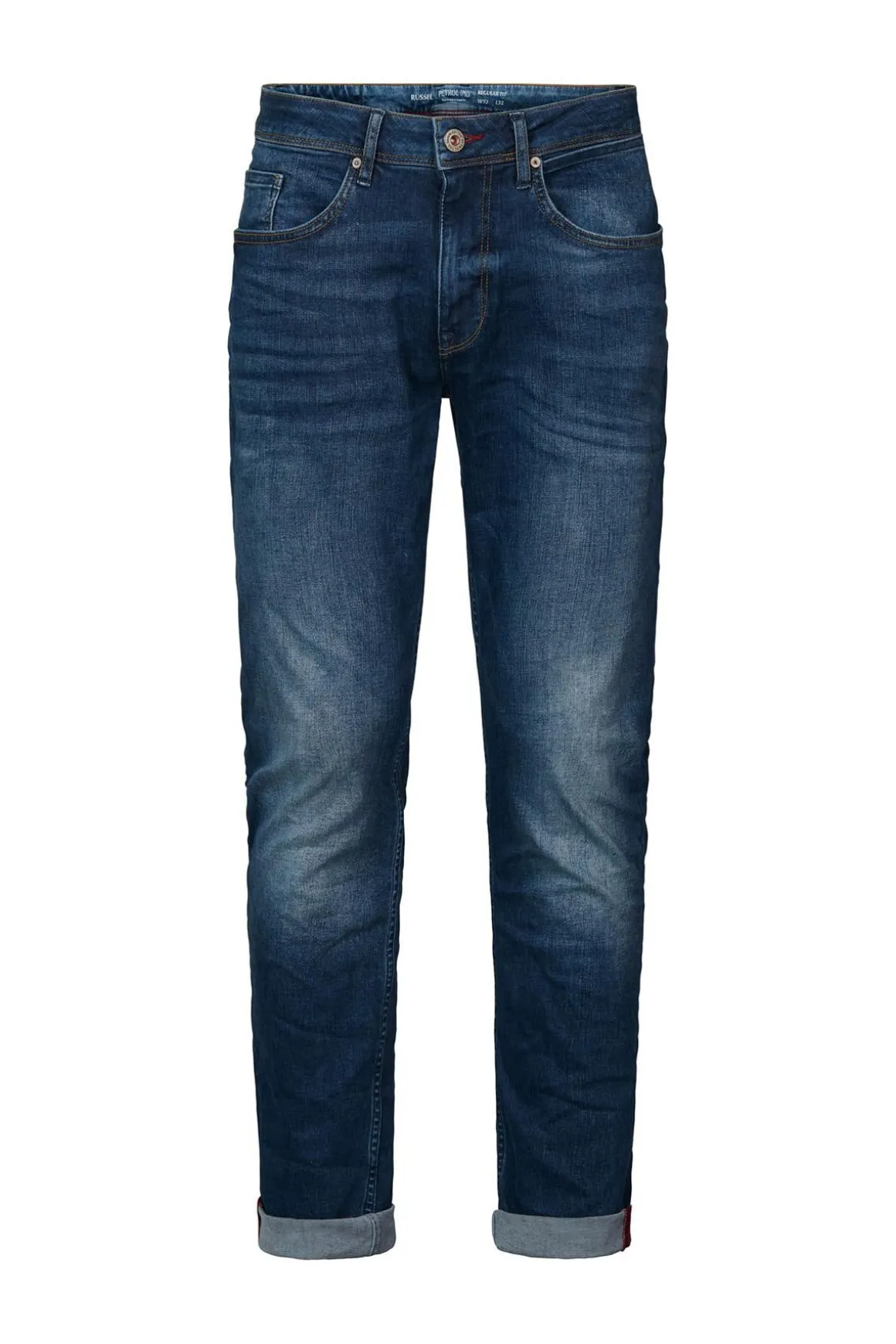 Jean Homme Petrol Industries Russel 5850 Vintage Blue L32