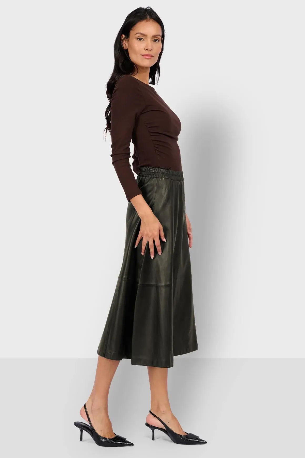 Jupe/Robe Femme Oakwood Nahee Kaki Fonce 626
