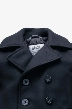Manteau Homme Schott Caban 740 Marine