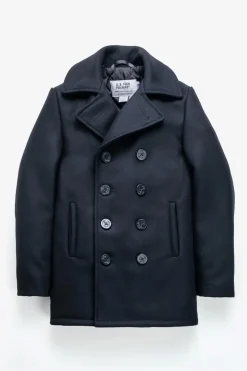 Manteau Homme Schott Caban 740 Marine