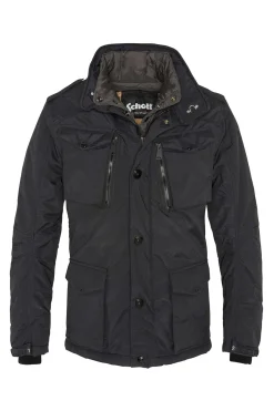 Manteau Homme Schott Field Noir