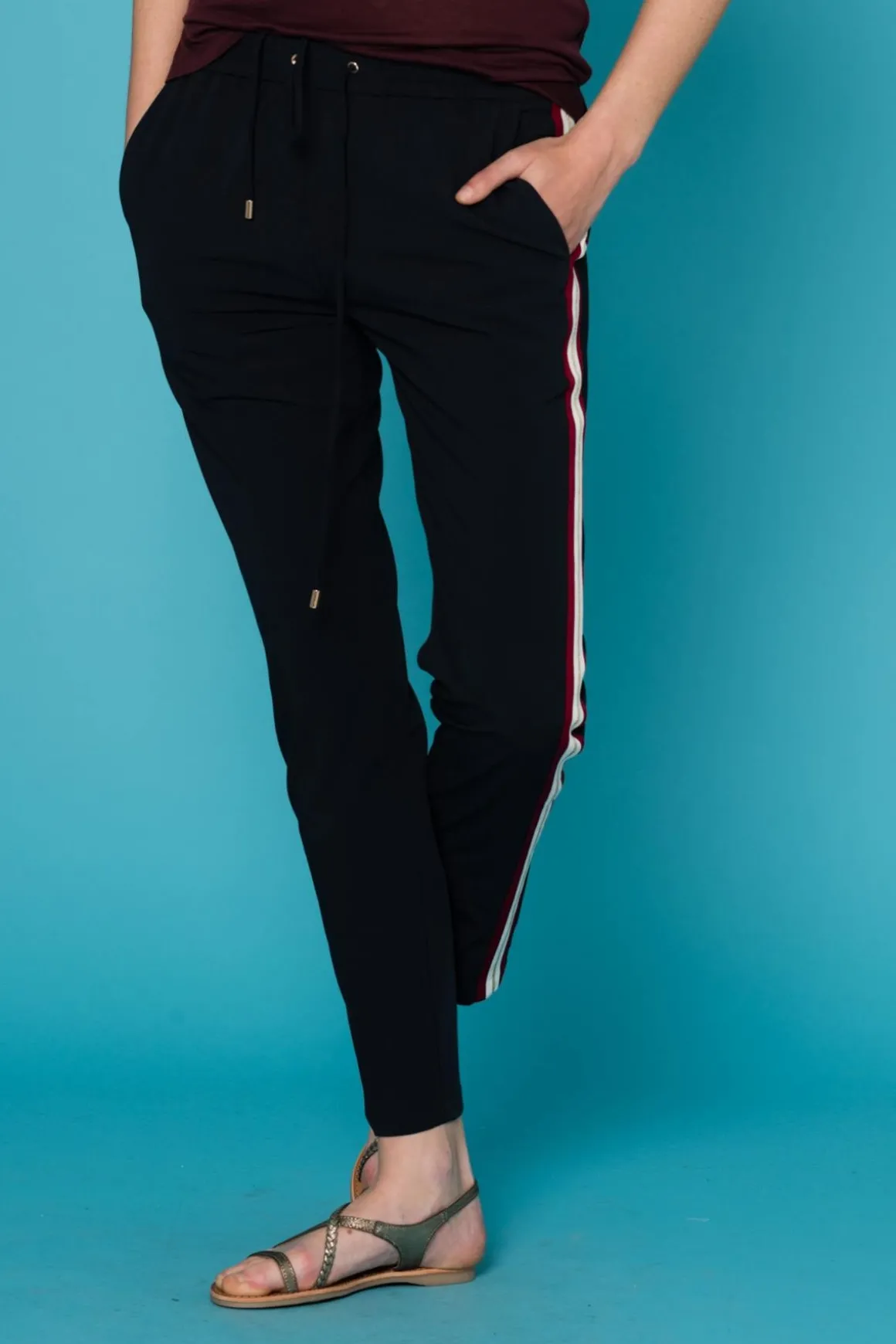 Pantalon Femme Grace Et Mila Sesama Marine