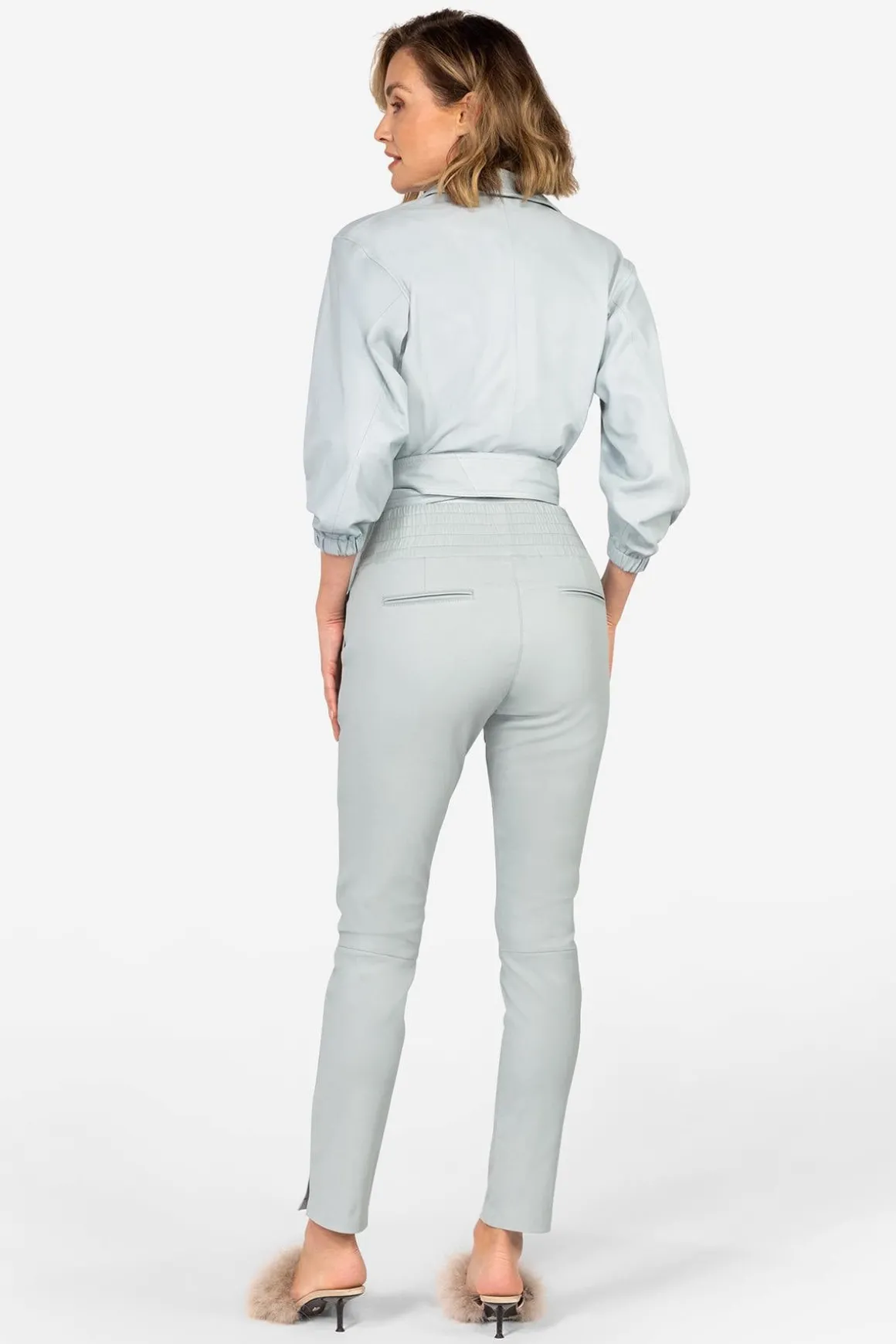 Pantalon Femme Ibana Colette 888 Blue Haze