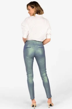 Pantalon Femme Ibana Colette Metallic 897 Shagreen