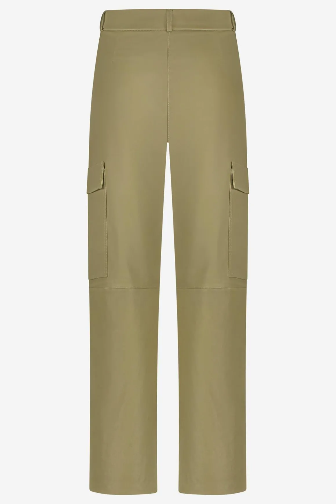 Pantalon Femme Ibana Pleuni Moss Green
