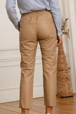 Pantalon Femme Oakwood Gift Beige Fonce 625