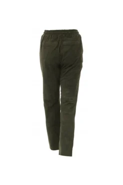 Pantalon Femme Oakwood Gift Goat Suede Kaki Fonce 626
