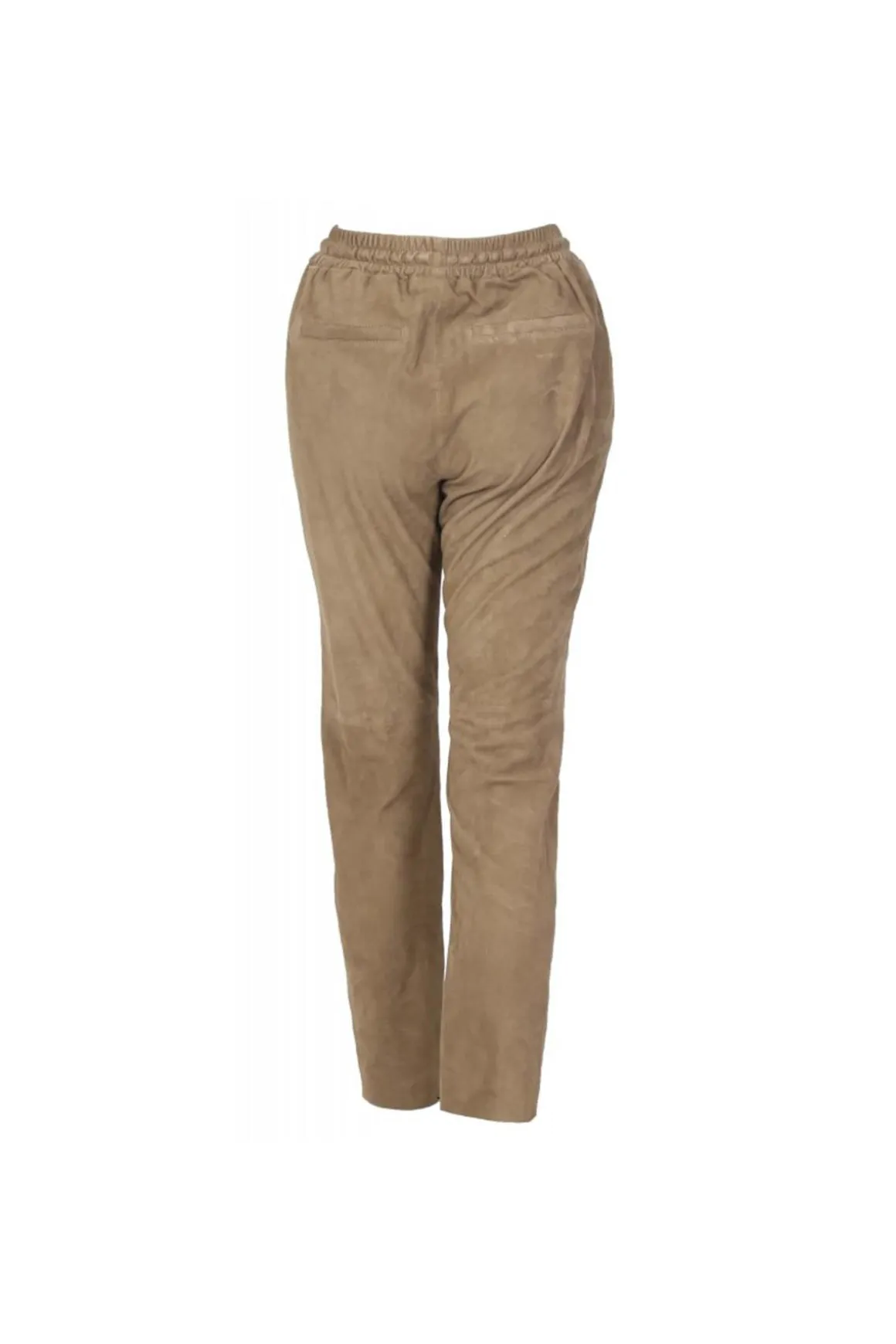 Pantalon Femme Oakwood Gift Goat Suede Marron Clair 503