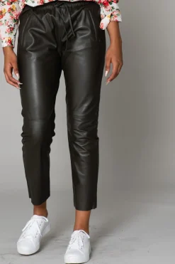 Pantalon Femme Oakwood Gift Kaki Fonce 626