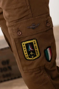 Pantalon Homme Aeronautica Militare Pa1598Ct3294 Chocolate