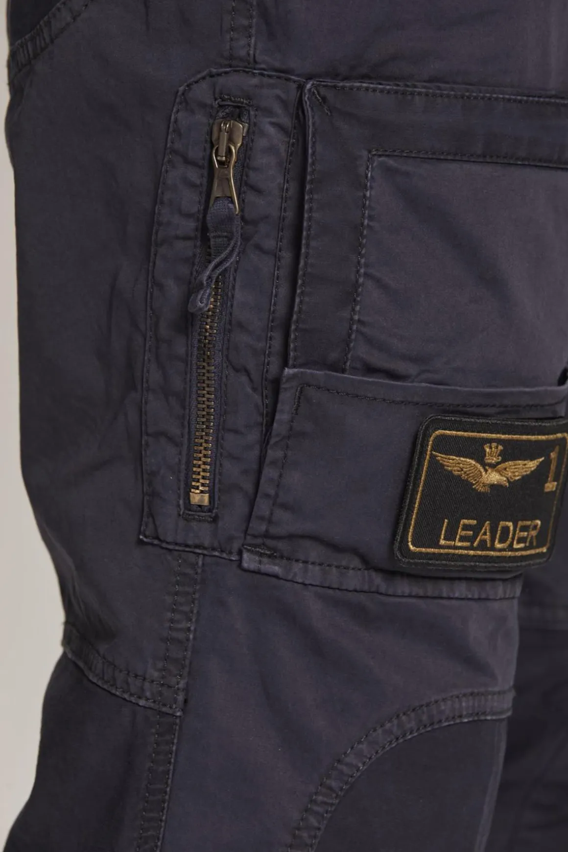 Pantalon Homme Aeronautica Militare Pa1387Ct1493 08312 Blue Black