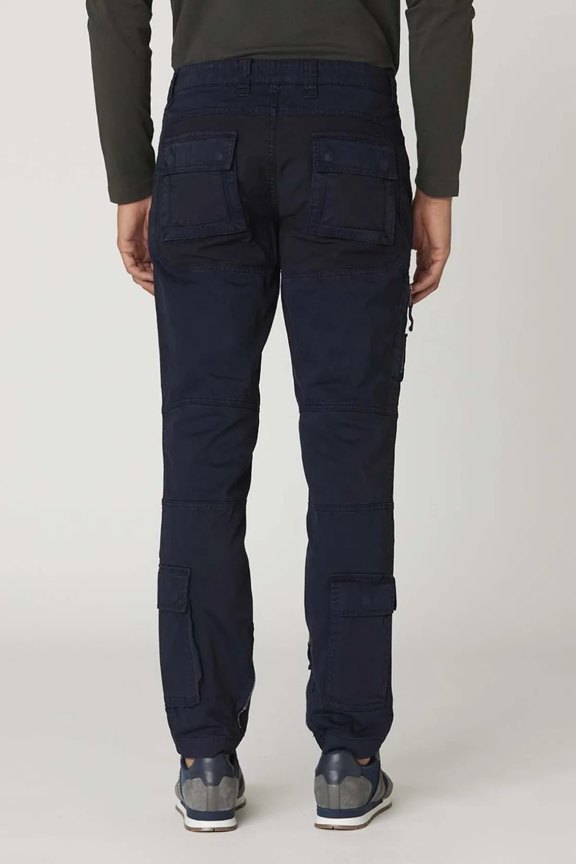 Pantalon Homme Aeronautica Militare Pa1557Ct3170 Dark Blue