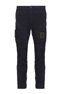 Pantalon Homme Aeronautica Militare Pa1557Ct3170 Dark Blue