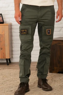 Pantalon Homme Aeronautica Militare Pa1664Uct04241 Beluga Grey