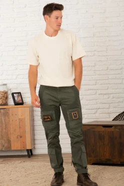 Pantalon Homme Aeronautica Militare Pa1664Uct04241 Beluga Grey