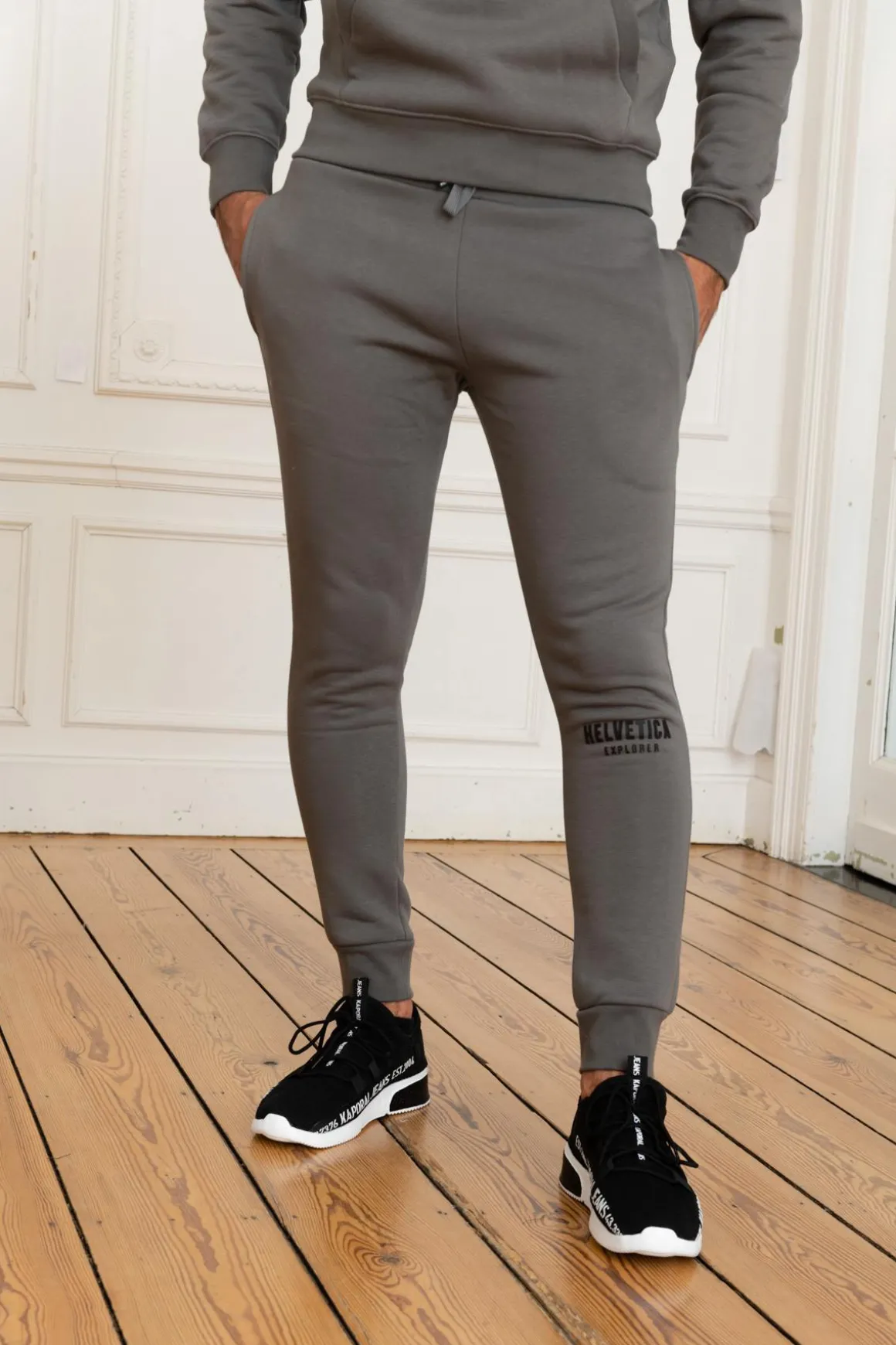 Pantalon Homme Helvetica Mountain Pioneers Rackay Dark Grey