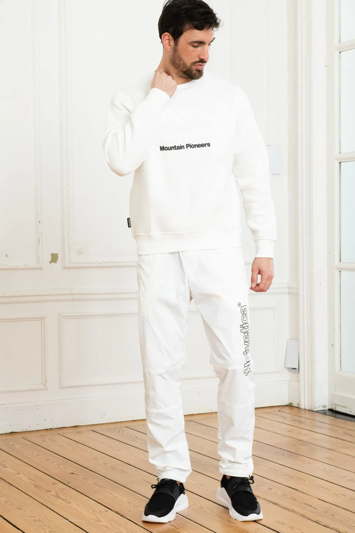 Pantalon Homme Helvetica Mountain Pioneers Barton White