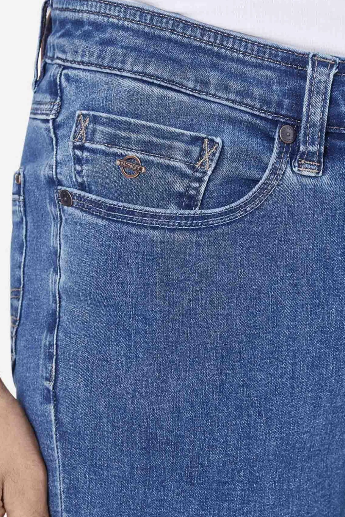 Pantalon Homme Paddock's Ranger Pipe Blue Medium Stone 4904