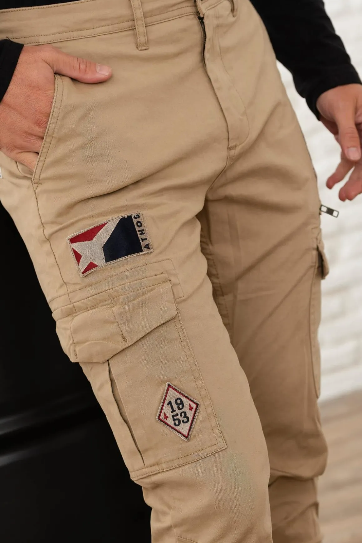 Pantalon Homme Patrouille De France Aix Vision Beige